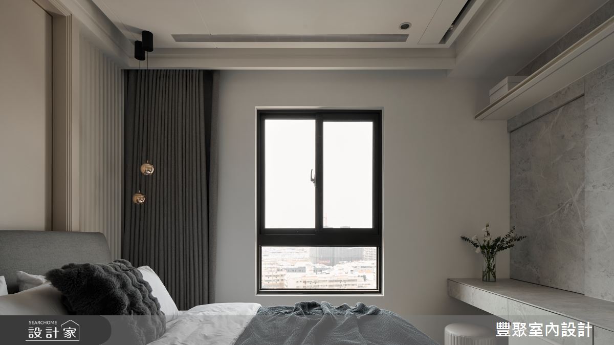 18坪新成屋(5年以下)＿美式風臥室案例圖片＿豐聚室內設計＿豐聚_61之14