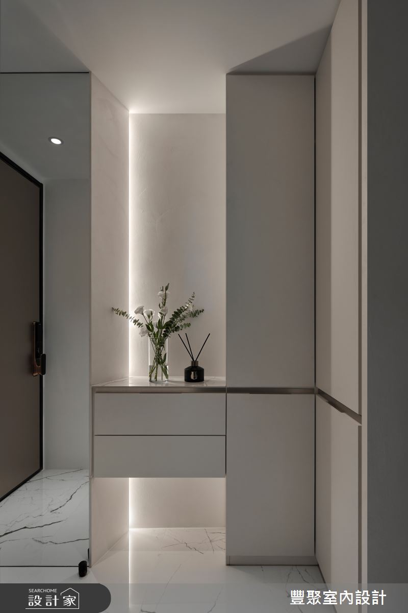 18坪新成屋(5年以下)＿美式風玄關案例圖片＿豐聚室內設計＿豐聚_61之1