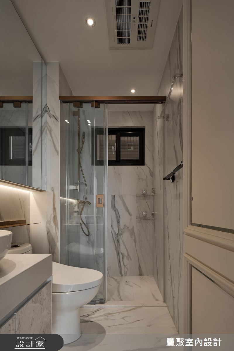 18坪新成屋(5年以下)＿美式風浴室案例圖片＿豐聚室內設計＿豐聚_61之18