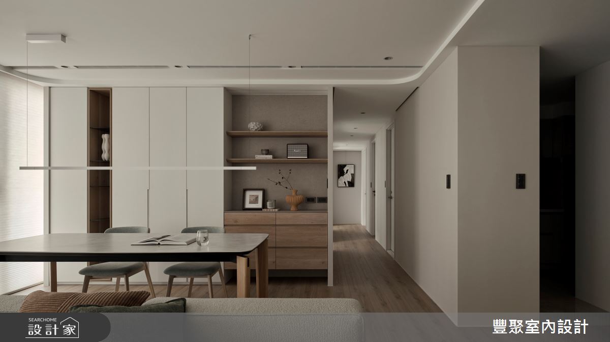 42坪新成屋(5年以下)＿現代風書房走廊案例圖片＿豐聚室內設計＿豐聚_65之5