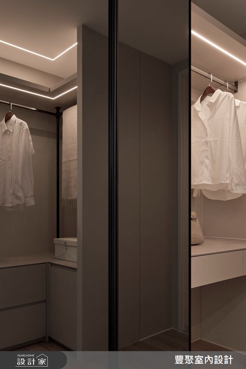 42坪新成屋(5年以下)＿現代風更衣間案例圖片＿豐聚室內設計＿豐聚_65之19