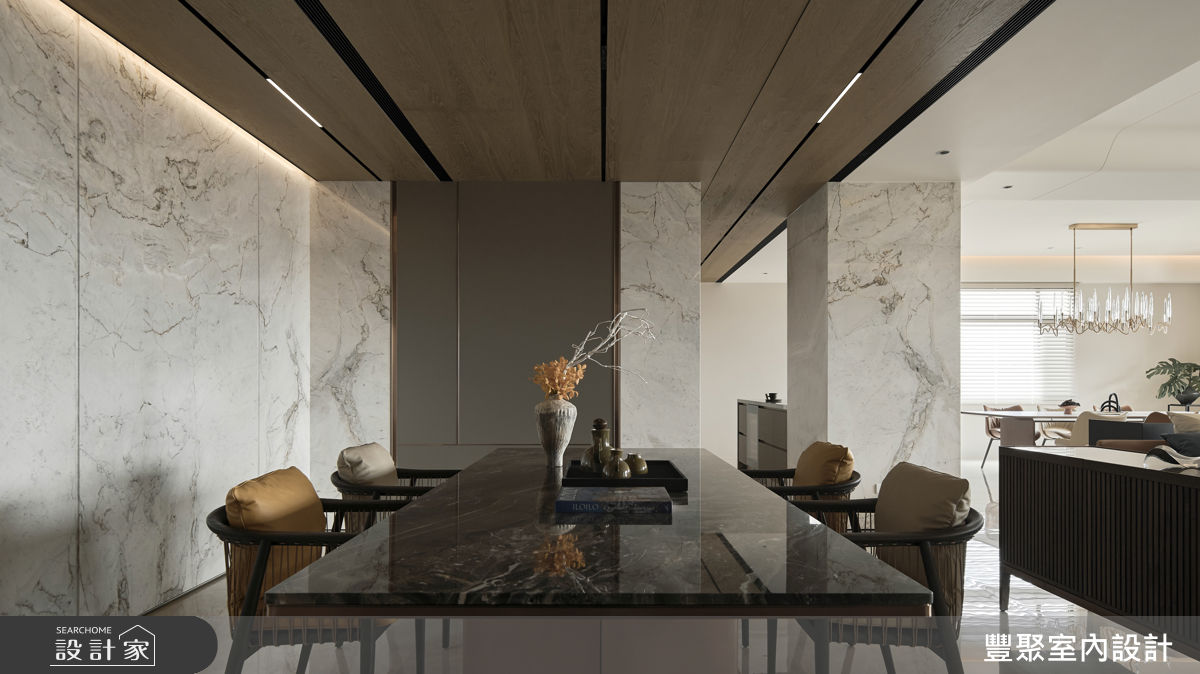 108坪預售屋＿奢華風餐廳案例圖片＿豐聚室內設計＿豐聚_66之10