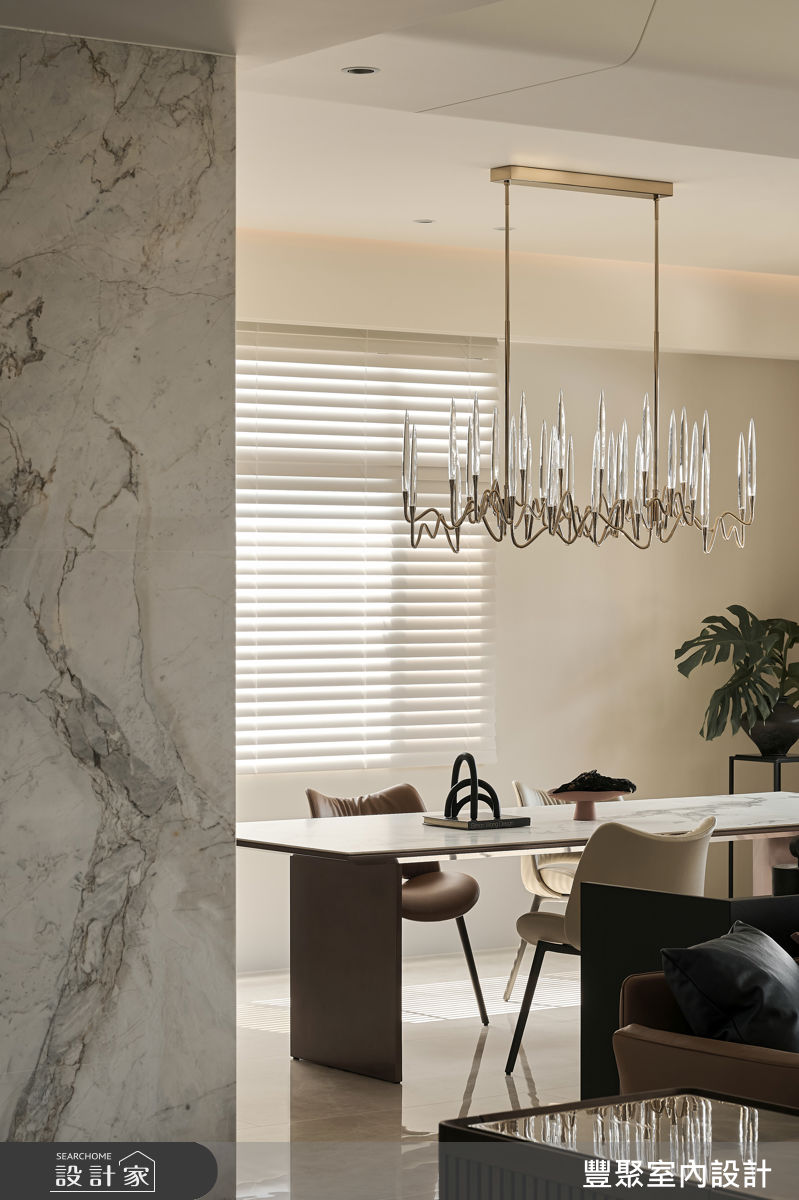 108坪預售屋＿奢華風餐廳案例圖片＿豐聚室內設計＿豐聚_66之19
