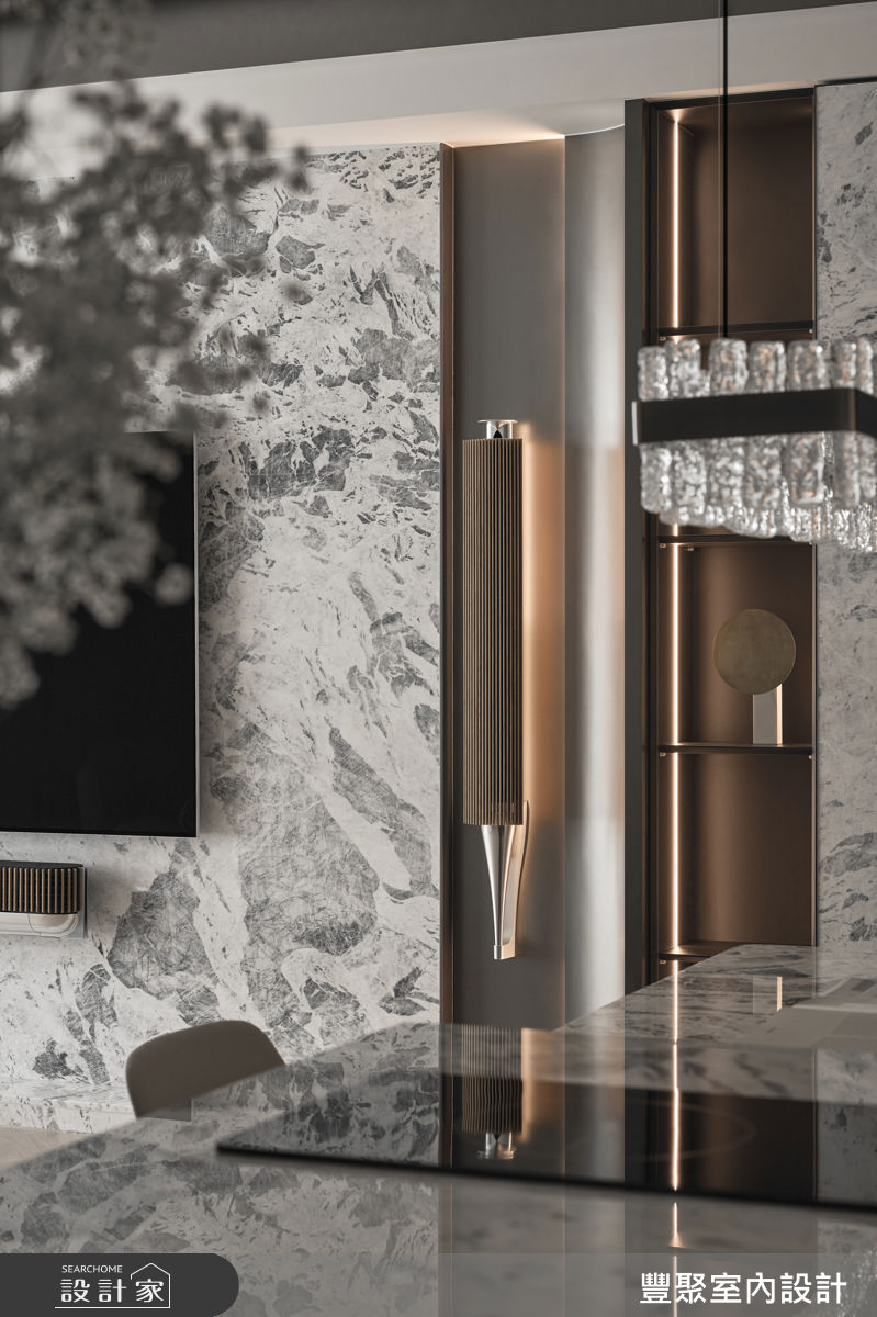 30坪新成屋(5年以下)＿奢華風客廳餐廳案例圖片＿豐聚室內設計＿豐聚_67之3