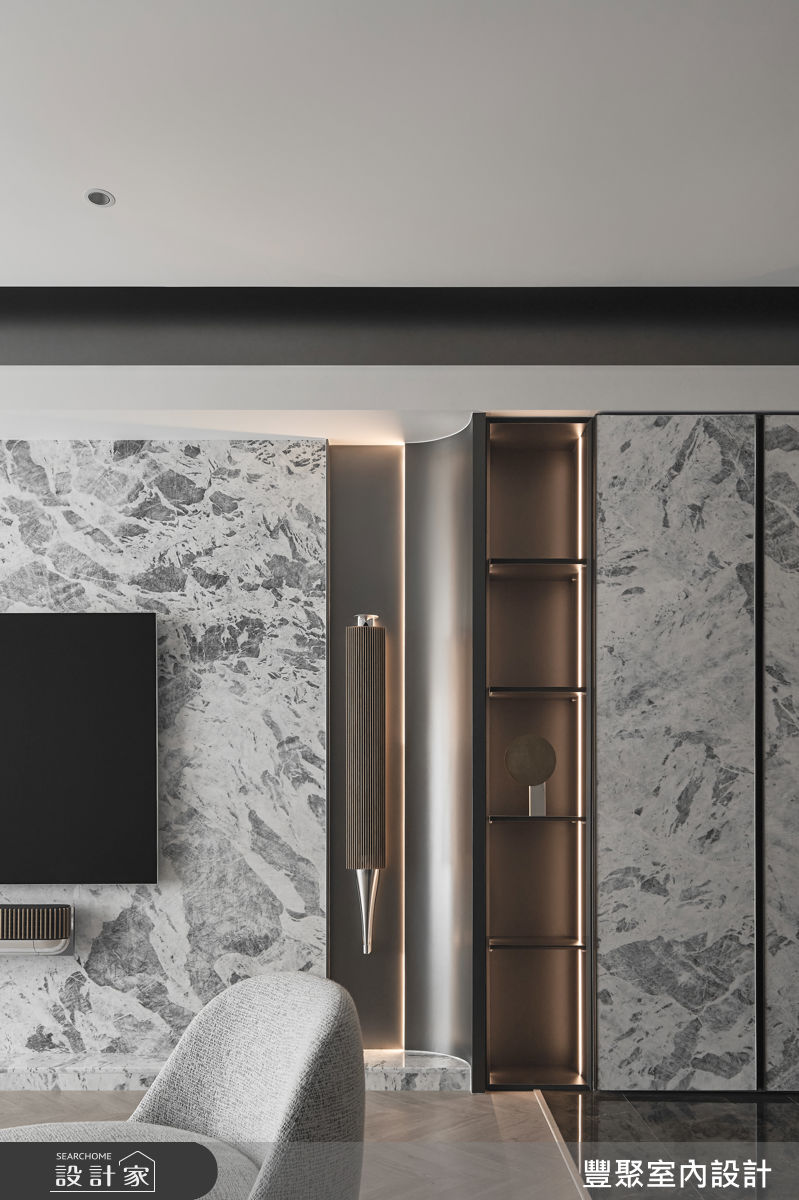 30坪新成屋(5年以下)＿奢華風客廳案例圖片＿豐聚室內設計＿豐聚_67之10