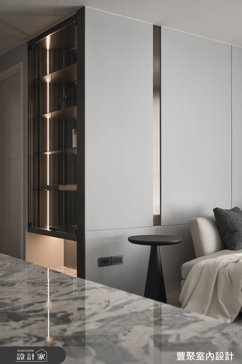 30坪新成屋(5年以下)＿奢華風客廳餐廳案例圖片＿豐聚室內設計＿豐聚_67之14