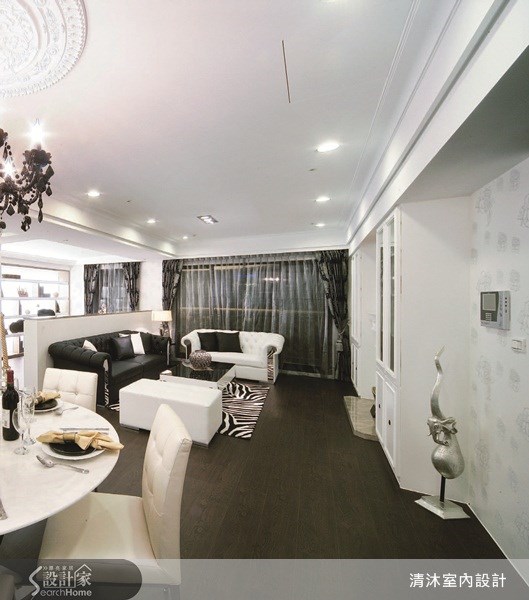 57坪新成屋(5年以下)＿新古典案例圖片＿清沐室內設計＿清沐_01之5