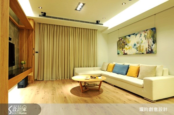 42坪新成屋(5年以下)＿北歐風客廳案例圖片＿耀昀創意設計＿耀昀_02之2