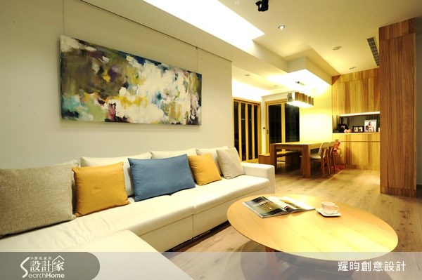 42坪新成屋(5年以下)＿北歐風客廳餐廳案例圖片＿耀昀創意設計＿耀昀_02之4