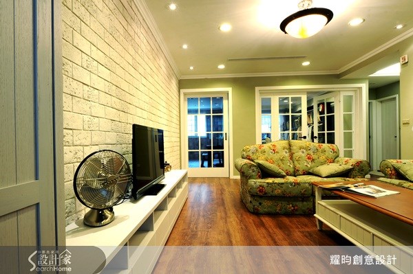 37坪老屋(16~30年)＿鄉村風客廳案例圖片＿耀昀創意設計＿耀昀_03之100