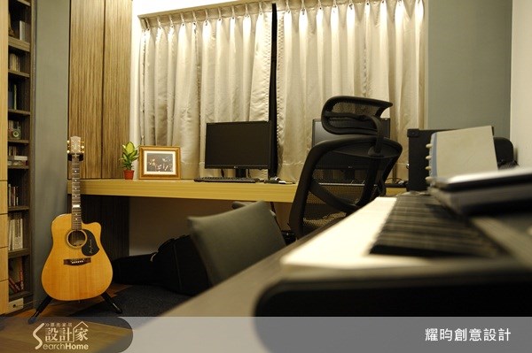 39坪老屋(16~30年)＿北歐風書房案例圖片＿耀昀創意設計＿耀昀_04之11