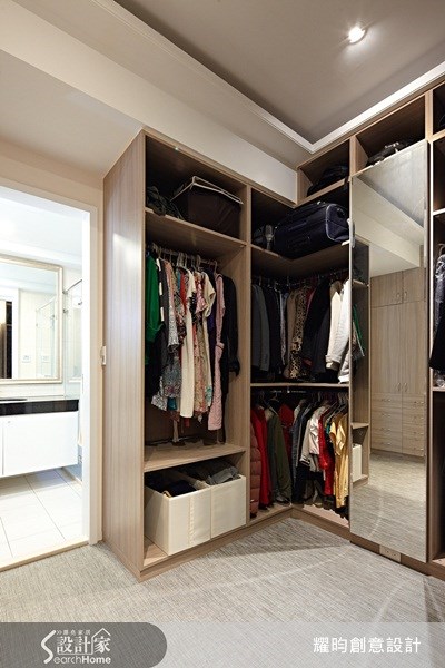 42坪新成屋(5年以下)＿北歐風更衣間案例圖片＿耀昀創意設計＿耀昀_10之27