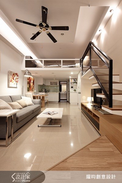 16坪新成屋(5年以下)＿簡約風客廳案例圖片＿耀昀創意設計＿耀昀_12之16