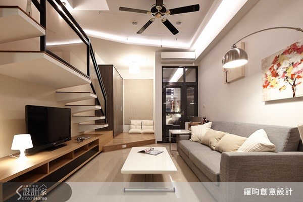 16坪新成屋(5年以下)＿簡約風客廳案例圖片＿耀昀創意設計＿耀昀_12之10