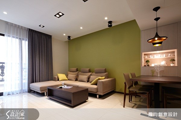 25坪新成屋(5年以下)＿簡約風客廳餐廳案例圖片＿耀昀創意設計＿耀昀_14之2