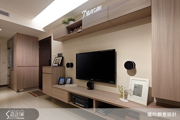 25坪新成屋(5年以下)＿簡約風玄關客廳餐廳案例圖片＿耀昀創意設計＿耀昀_14之5