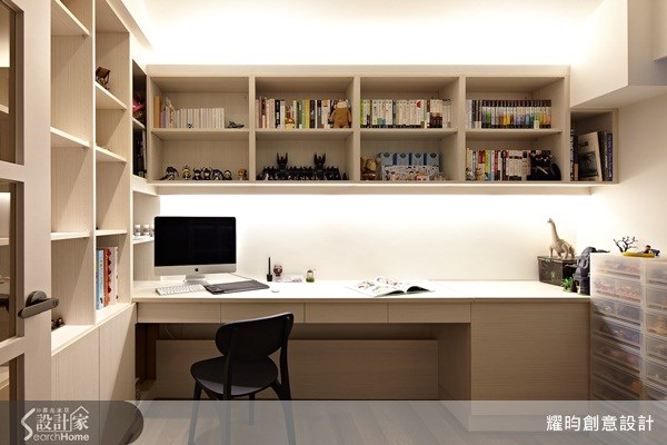 21坪老屋(16~30年)＿北歐風書房案例圖片＿耀昀創意設計＿耀昀_17之6