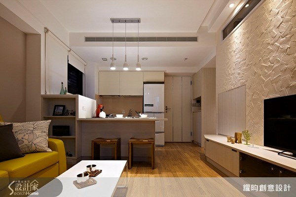 18坪新成屋(5年以下)＿休閒風客廳案例圖片＿耀昀創意設計＿耀昀_20之2