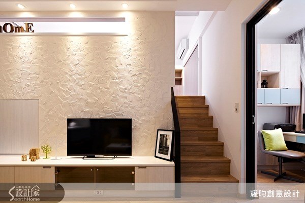 18坪新成屋(5年以下)＿休閒風客廳案例圖片＿耀昀創意設計＿耀昀_20之8