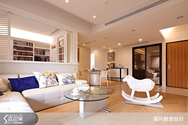 39坪新成屋(5年以下)＿北歐風客廳案例圖片＿耀昀創意設計＿耀昀_22之8