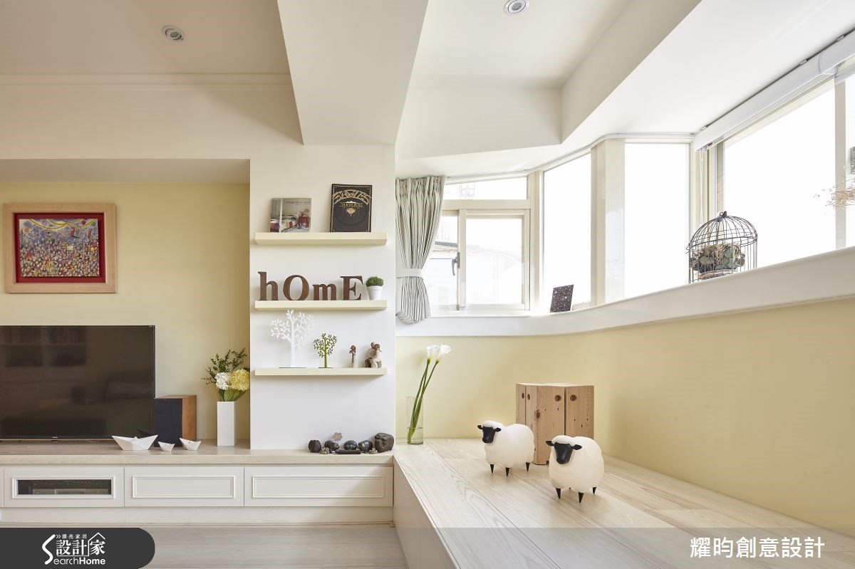 30坪老屋(16~30年)＿鄉村風客廳臥榻案例圖片＿耀昀創意設計＿耀昀_28之6