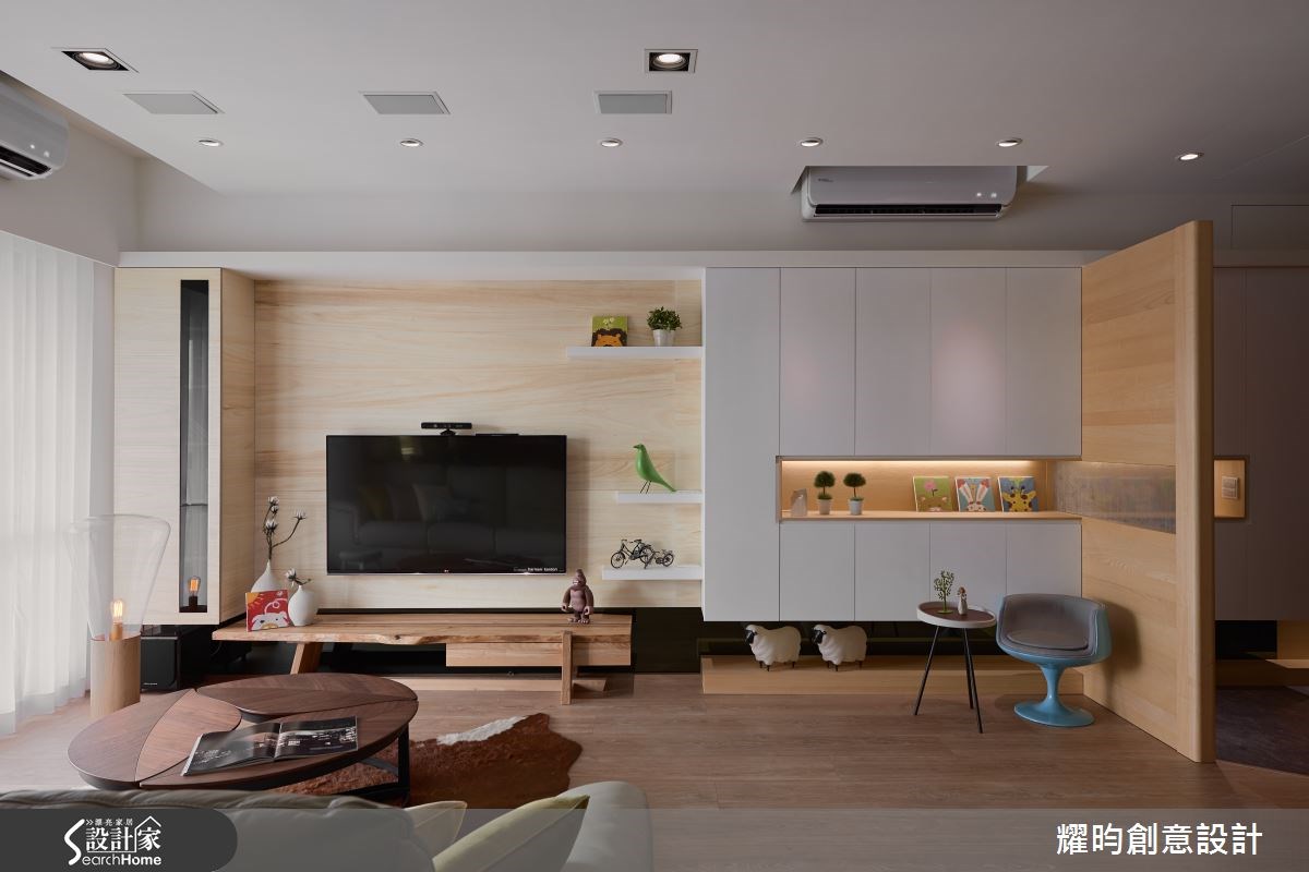 34坪新成屋(5年以下)＿北歐風客廳案例圖片＿耀昀創意設計＿耀昀_31之4