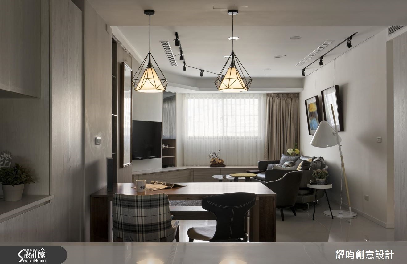 40坪新成屋(5年以下)＿北歐風客廳餐廳案例圖片＿耀昀創意設計＿耀昀_32之10