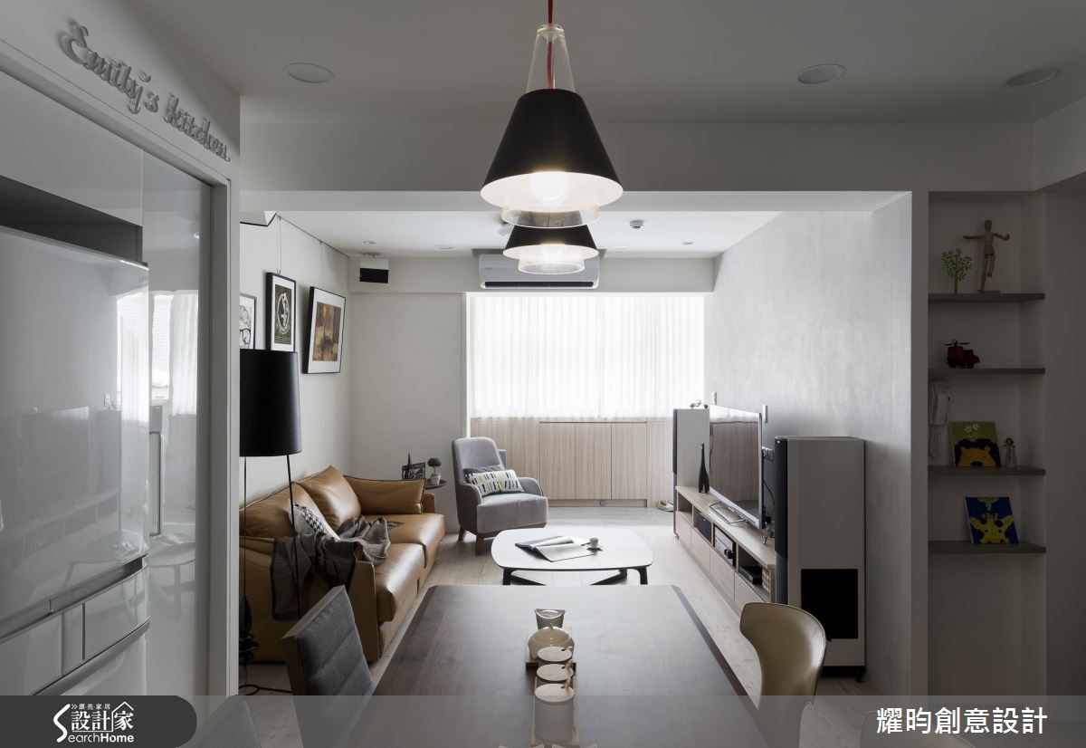 31坪老屋(16~30年)＿北歐風客廳案例圖片＿耀昀創意設計＿耀昀_34之9