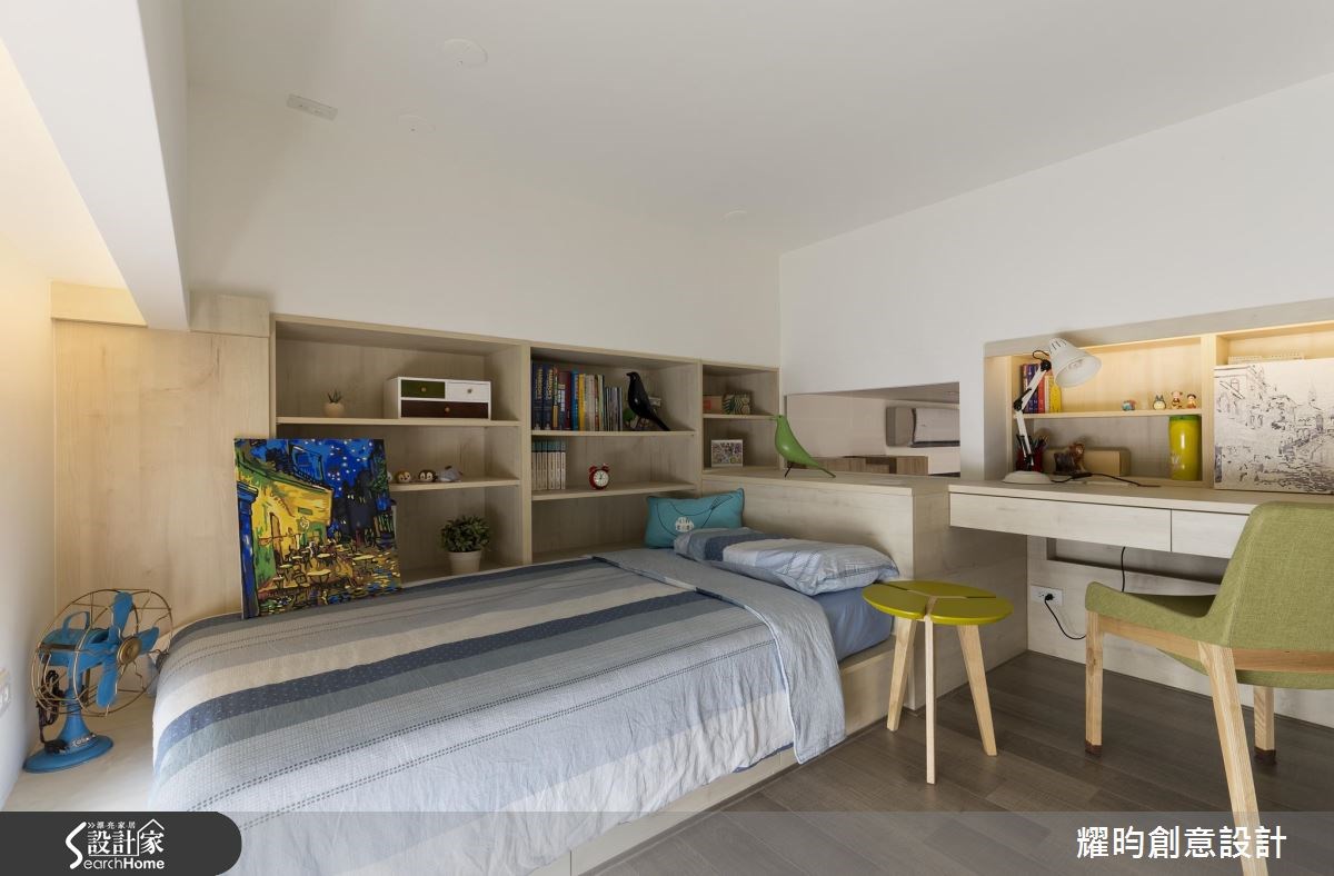 21坪新成屋(5年以下)＿北歐風臥室案例圖片＿耀昀創意設計＿耀昀_33之16