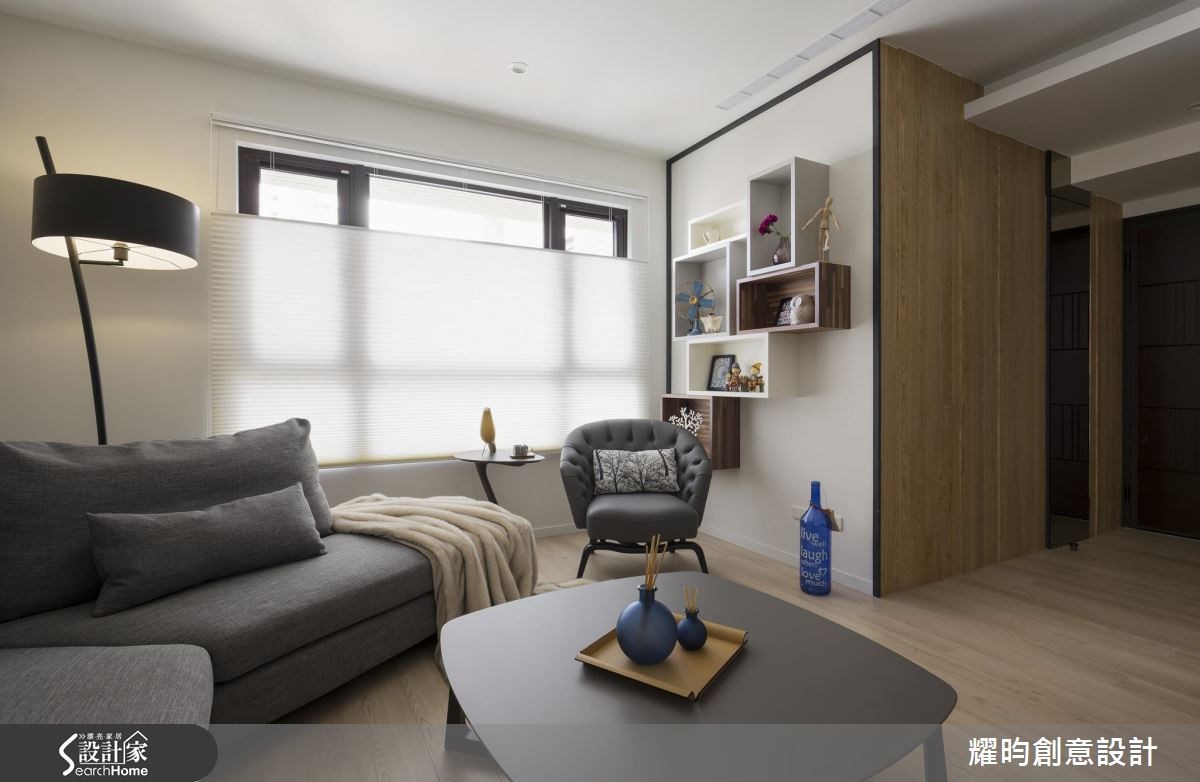 29坪新成屋(5年以下)＿北歐風客廳案例圖片＿耀昀創意設計＿耀昀_39之5