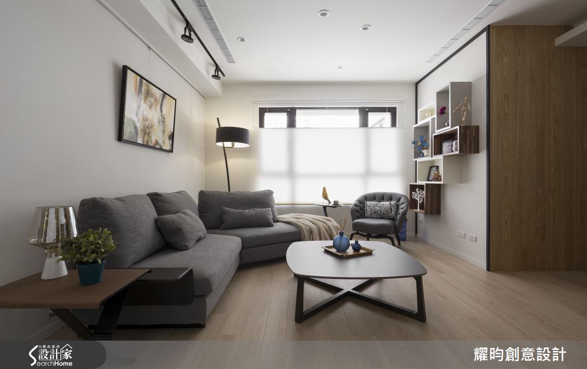 29坪新成屋(5年以下)＿北歐風客廳案例圖片＿耀昀創意設計＿耀昀_39之6