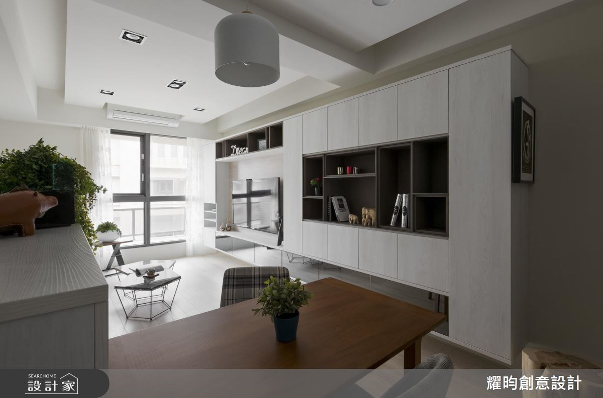 25坪新成屋(5年以下)＿北歐風客廳餐廳案例圖片＿耀昀創意設計＿耀昀_40之3