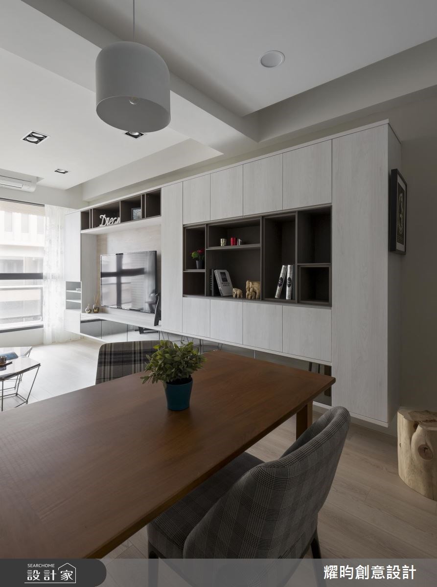 25坪新成屋(5年以下)＿北歐風客廳餐廳案例圖片＿耀昀創意設計＿耀昀_40之4