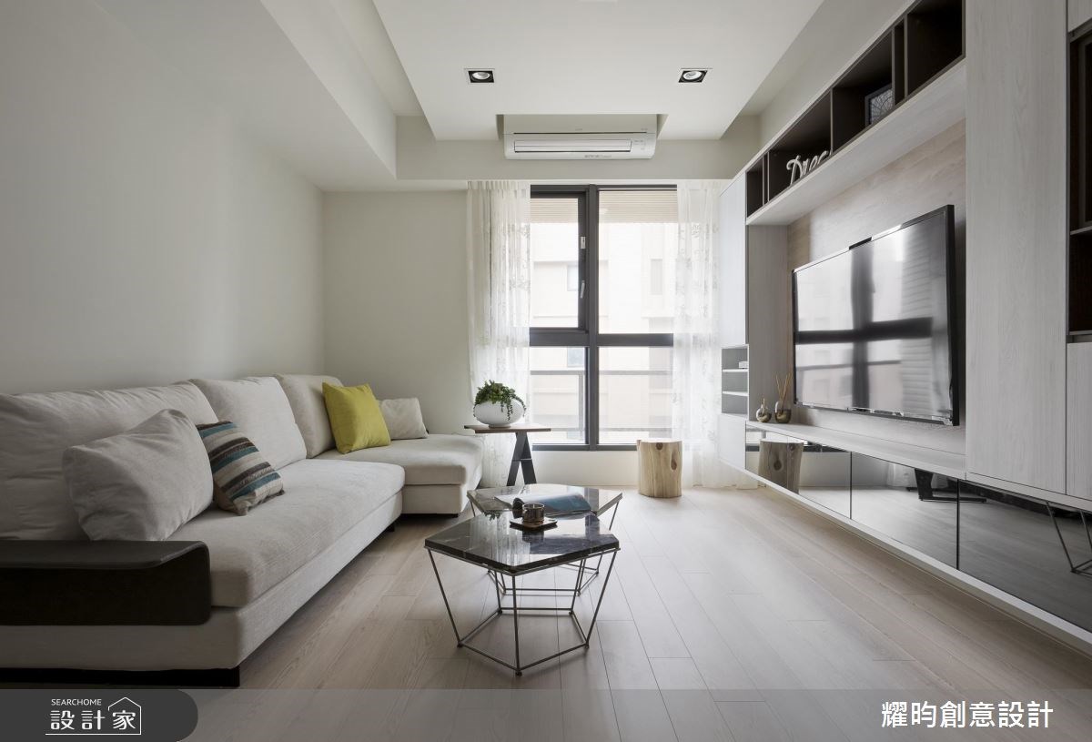 25坪新成屋(5年以下)＿北歐風客廳案例圖片＿耀昀創意設計＿耀昀_40之5