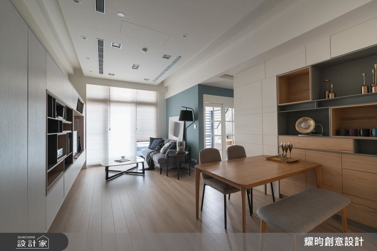 25坪新成屋(5年以下)＿北歐風客廳餐廳案例圖片＿耀昀創意設計＿耀昀_42之2