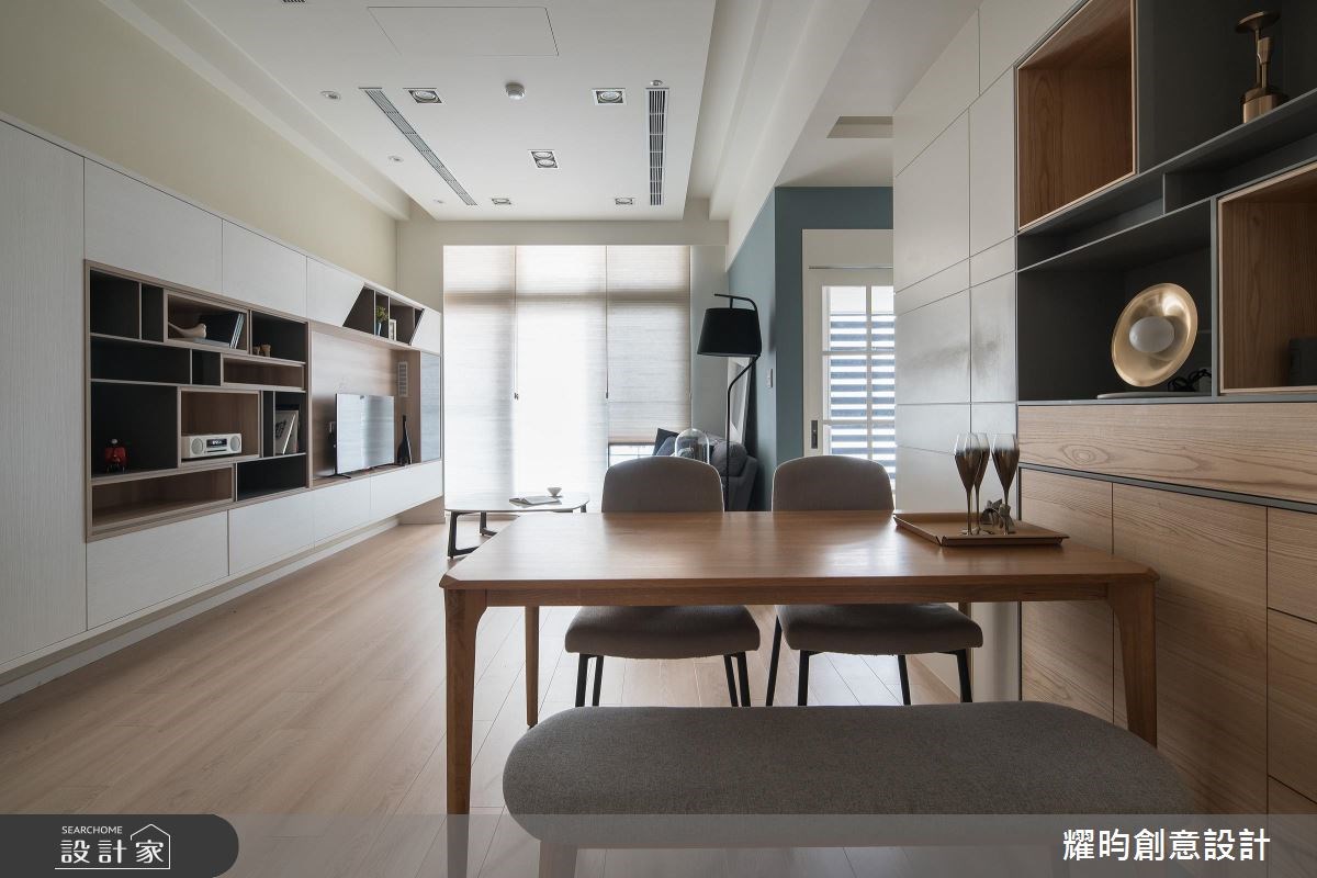 25坪新成屋(5年以下)＿北歐風客廳餐廳案例圖片＿耀昀創意設計＿耀昀_42之3