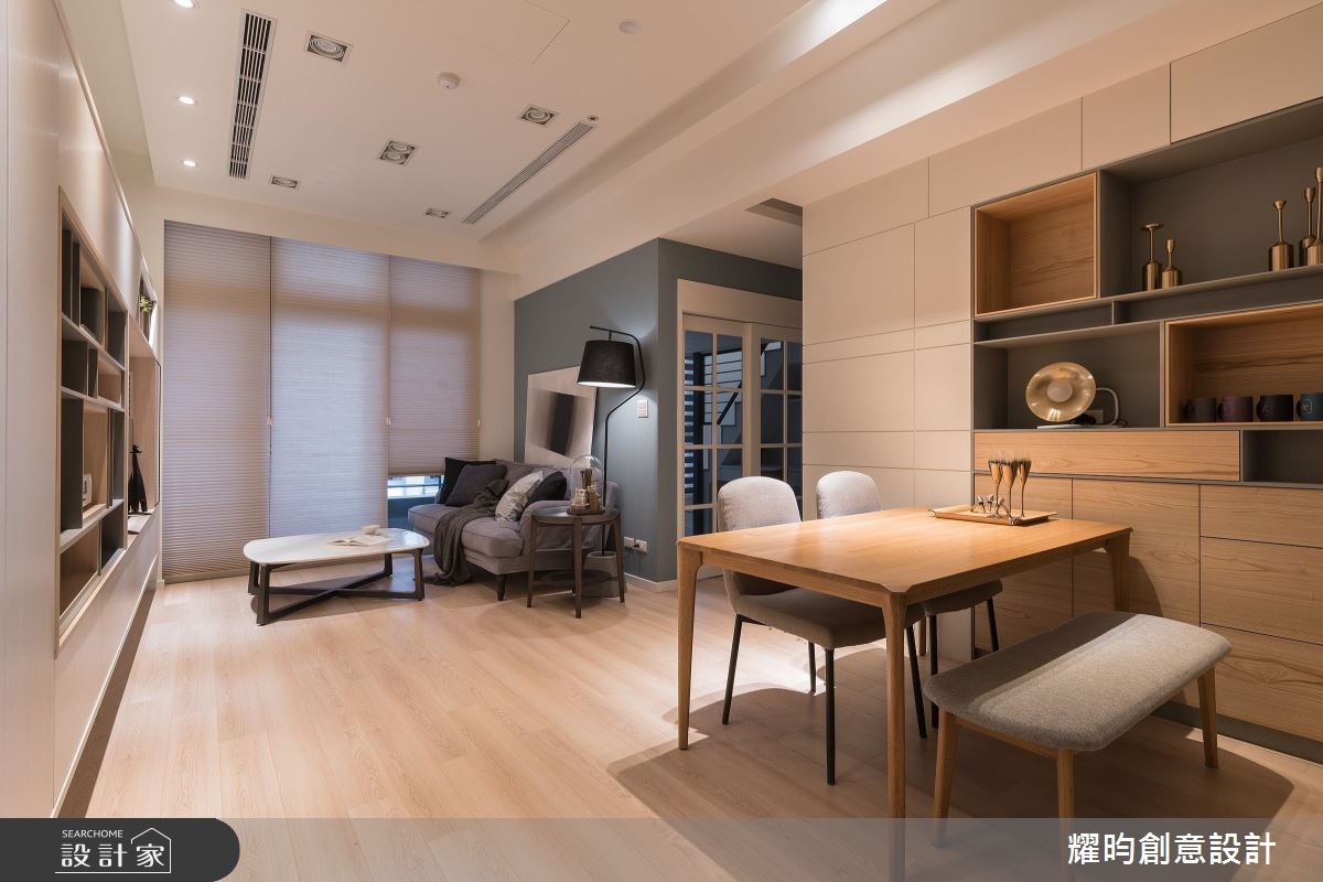25坪新成屋(5年以下)＿北歐風客廳餐廳案例圖片＿耀昀創意設計＿耀昀_42之26