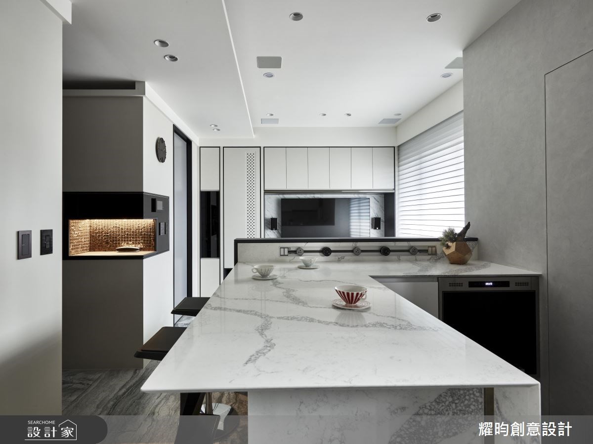 新成屋(5年以下)＿北歐風吧檯中島案例圖片＿耀昀創意設計＿耀昀_43之9