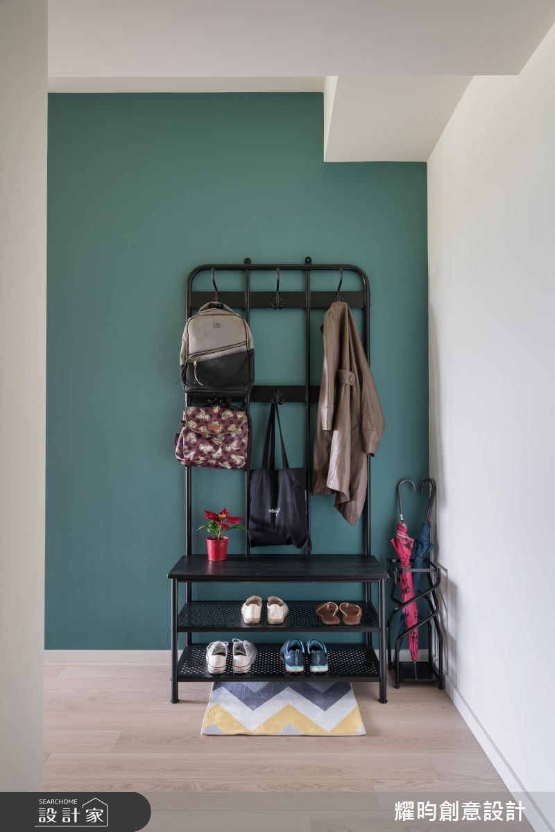 22坪新成屋(5年以下)＿北歐風玄關案例圖片＿耀昀創意設計＿耀昀_44之1