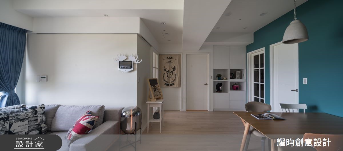 22坪新成屋(5年以下)＿北歐風客廳餐廳案例圖片＿耀昀創意設計＿耀昀_44之4