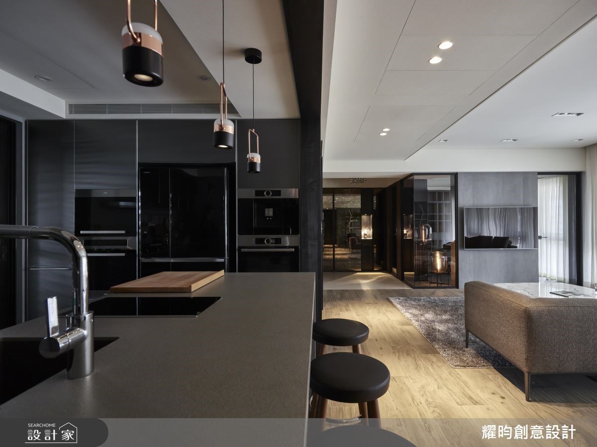 56坪新成屋(5年以下)＿北歐風吧檯案例圖片＿耀昀創意設計＿耀昀_45之17