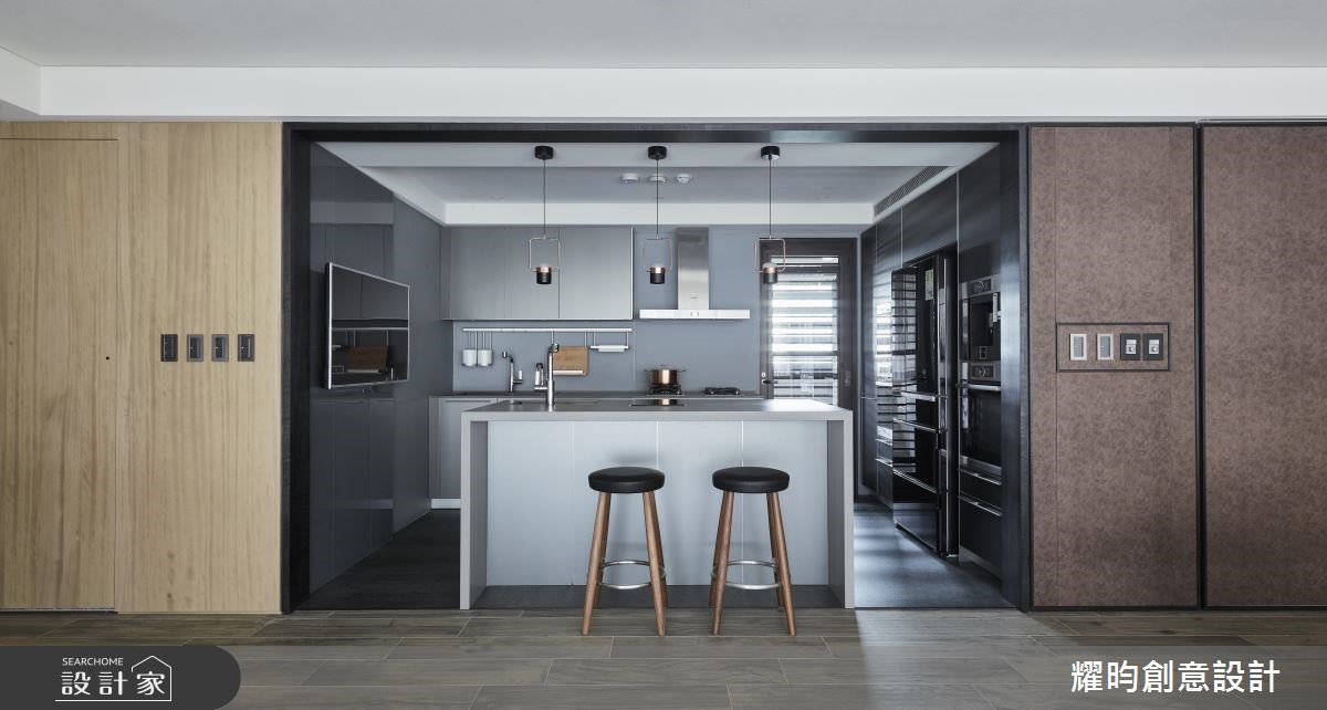 56坪新成屋(5年以下)＿北歐風吧檯案例圖片＿耀昀創意設計＿耀昀_45之18