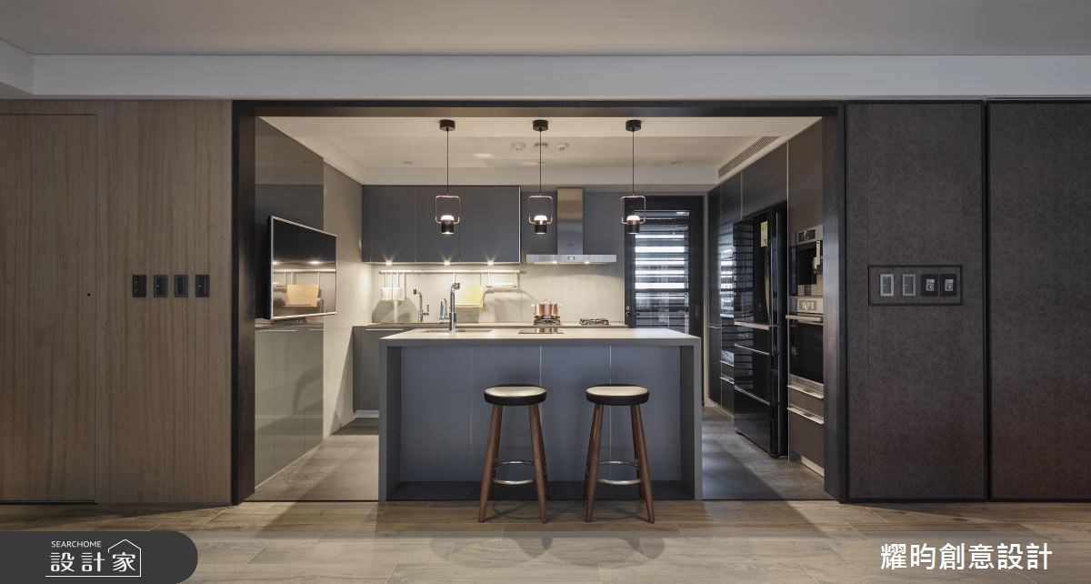 56坪新成屋(5年以下)＿北歐風廚房吧檯案例圖片＿耀昀創意設計＿耀昀_45之19