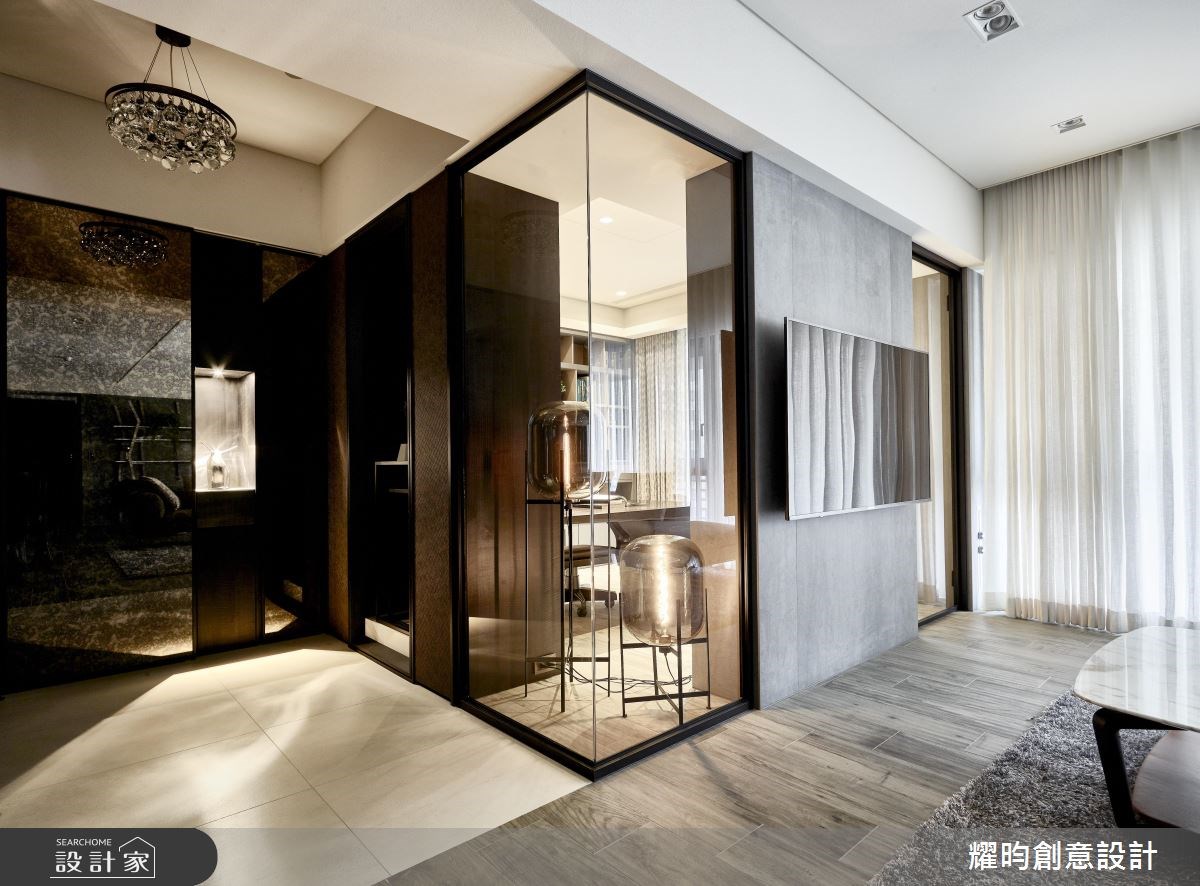 56坪新成屋(5年以下)＿北歐風玄關客廳書房案例圖片＿耀昀創意設計＿耀昀_45之20