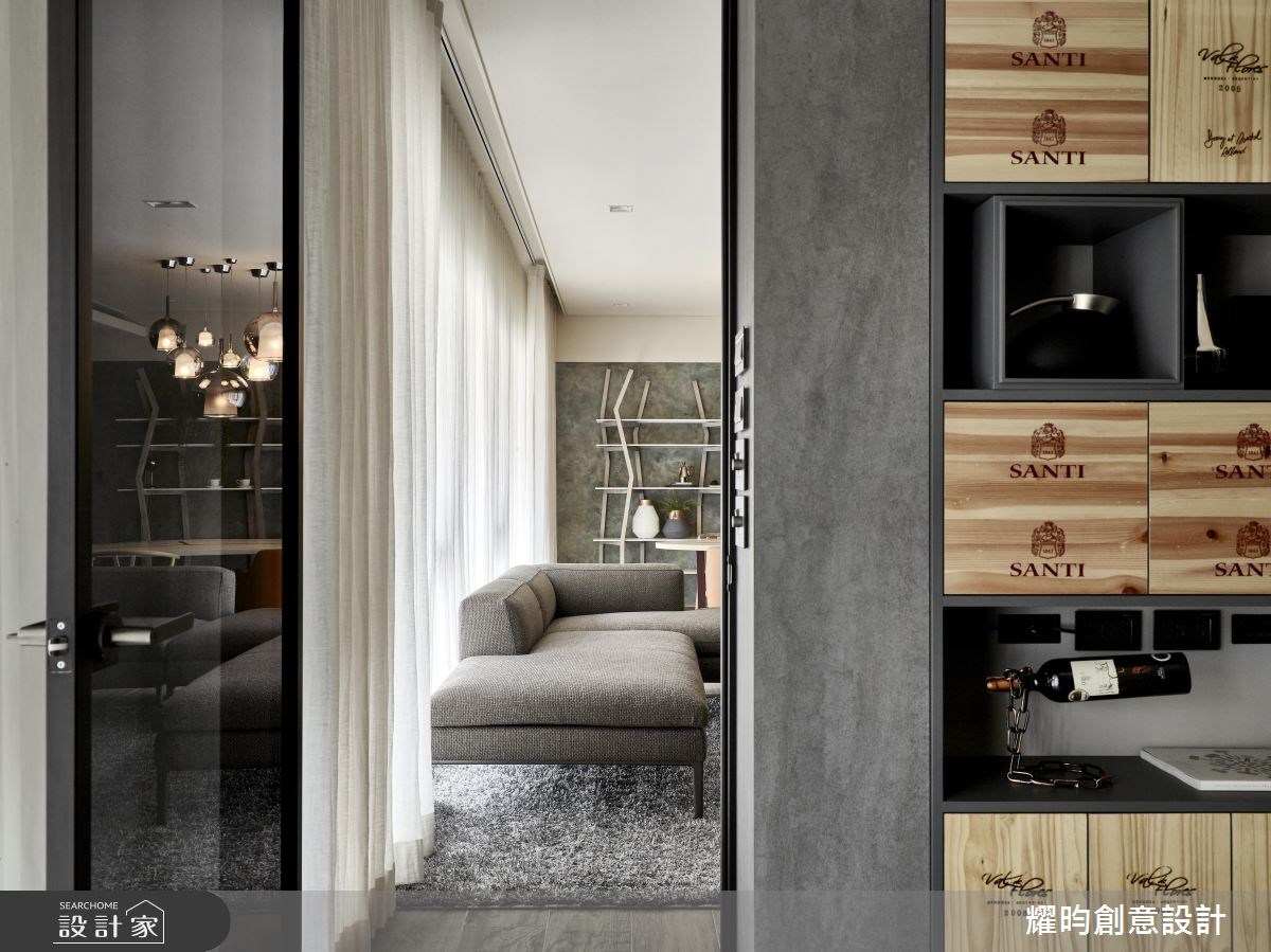 56坪新成屋(5年以下)＿北歐風客廳書房案例圖片＿耀昀創意設計＿耀昀_45之22