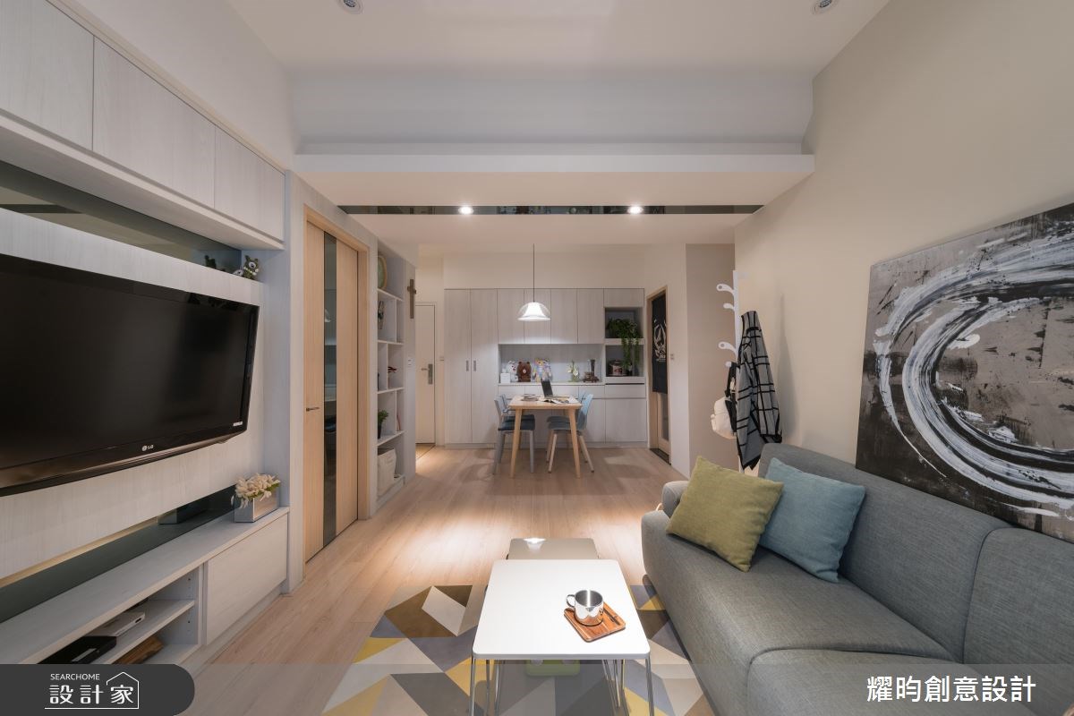 16坪老屋(16~30年)＿北歐風客廳案例圖片＿耀昀創意設計＿耀昀_46之10