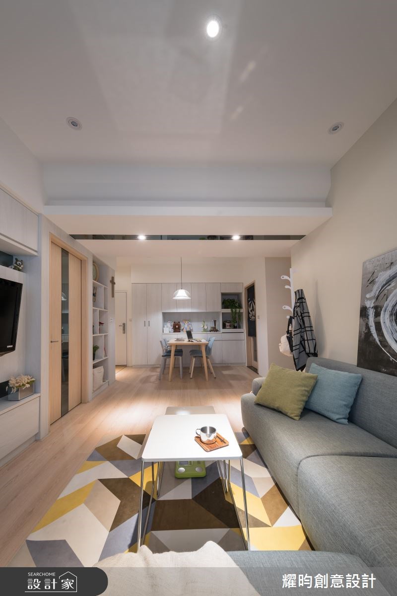 16坪老屋(16~30年)＿北歐風客廳案例圖片＿耀昀創意設計＿耀昀_46之11