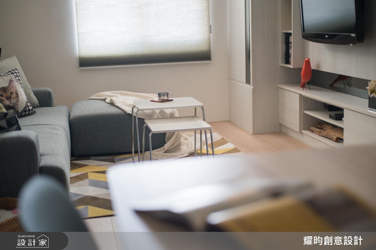 16坪老屋(16~30年)＿北歐風客廳案例圖片＿耀昀創意設計＿耀昀_46之26