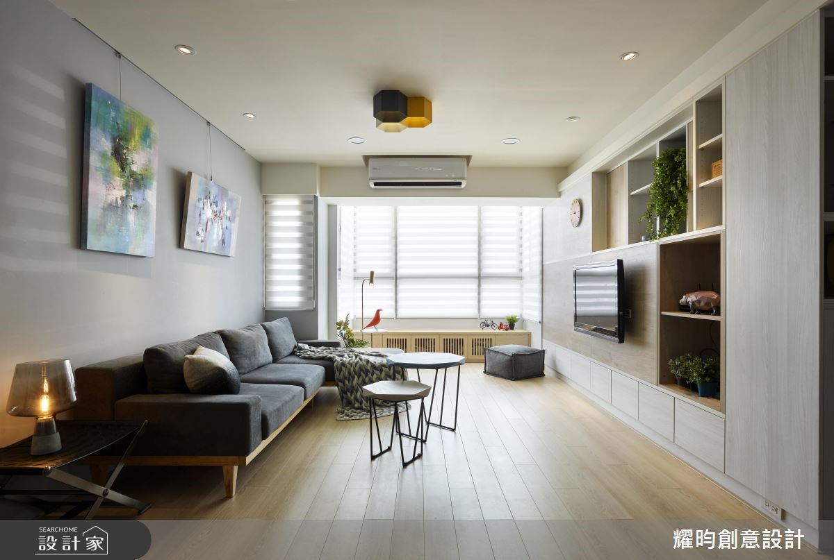 30坪老屋(16~30年)＿北歐風客廳案例圖片＿耀昀創意設計＿耀昀_48之1