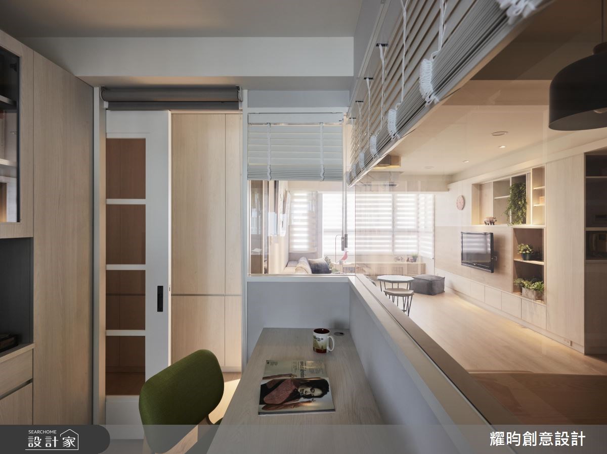 30坪老屋(16~30年)＿北歐風書房案例圖片＿耀昀創意設計＿耀昀_48之13